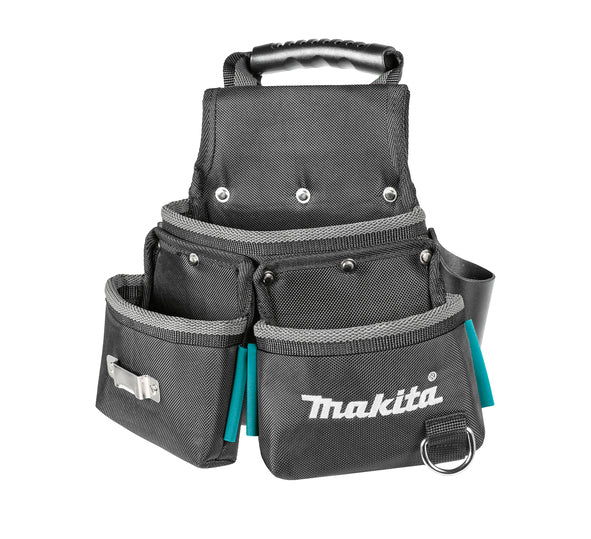 Makita E-15207 Blue 3 Pocket Fixing Tool Belt Holder Pouch