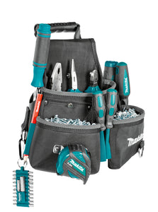 Makita E-15207 Blue 3 Pocket Fixing Tool Belt Holder Pouch