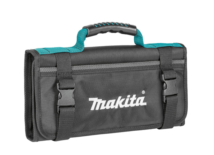 Makita Tool Wrap with Handle & Front Pocket E-15506 Blue Tool Roll Strap System