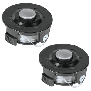 195858-1x2 X2 Makita Grass Trimmer Spool 6m Line Metal Bump Head DUR181Z DUR193Z DUR180