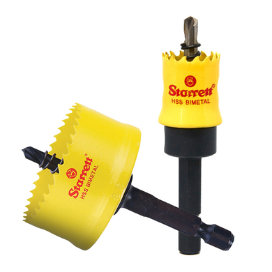 Starrett Bi-Metal CSC Smooth Cut Holesaw 16-51mm Starett Holesaw