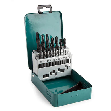Makita D-54097 HSS Ground Point Set - Multi-Colour (25-Piece)
