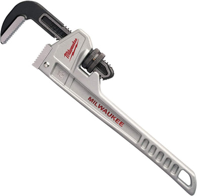 Milwaukee 48 22 7212 12-Inch Aluminium Pipe Wrench - Red/Black/Silver