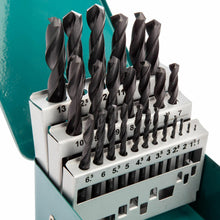 Load image into Gallery viewer, Makita D-54097 HSS Ground Point Set - Multi-Colour (25-Piece)